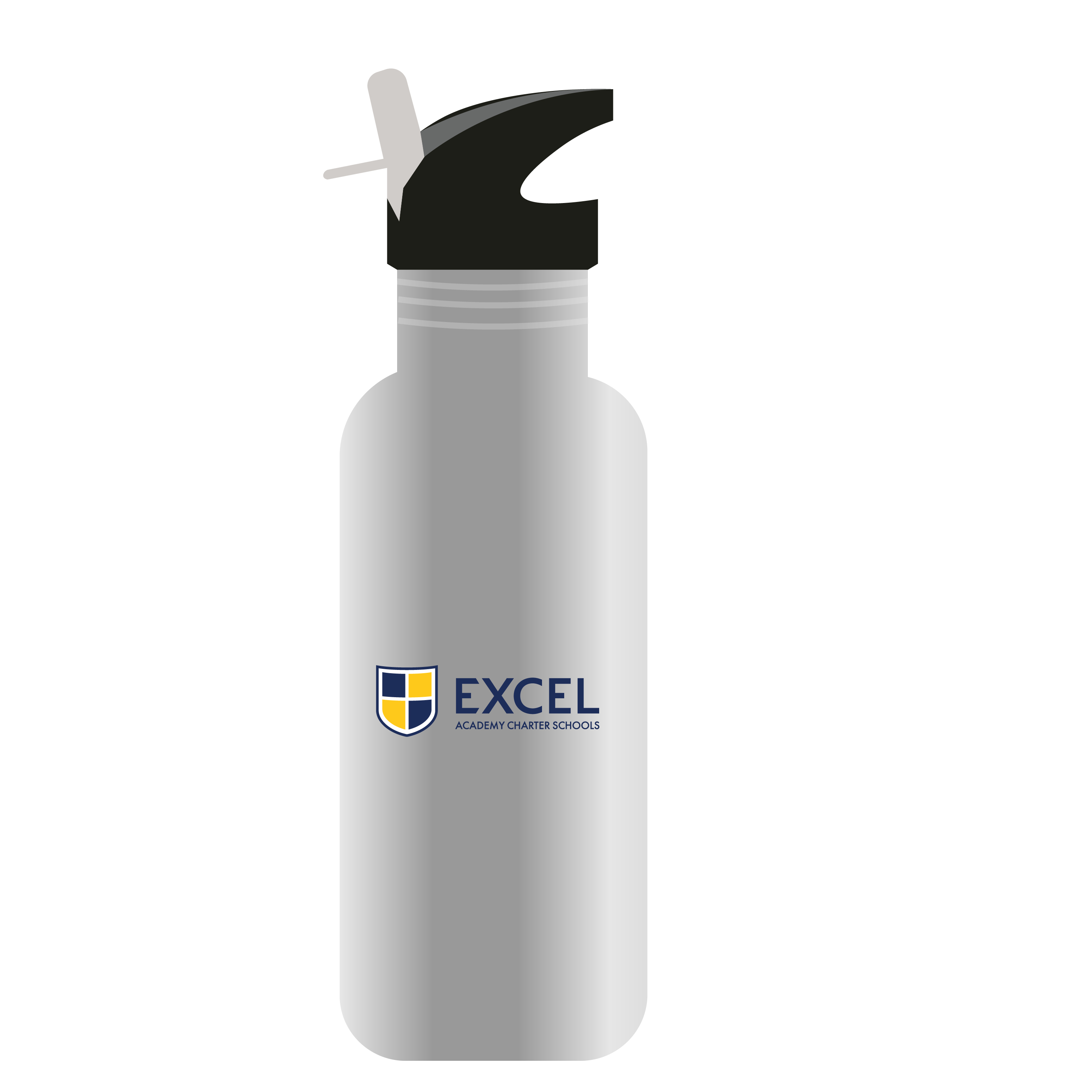 Excel Academy Charter Middle School Stainless Steel Water Bottle Stem/Straw Top
